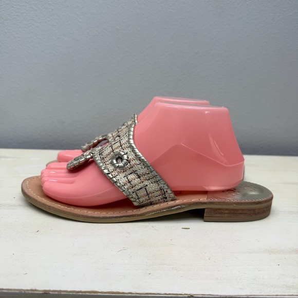 Jack Rogers Shoes - Jack Rogers Jacks Flat Thong Sandals Size 9